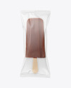 Chocolate Popsicle Ice Cream Mockup