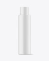 Matte Plastic Cosmetic Bottle Mockup