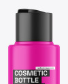 Matte Plastic Cosmetic Bottle Mockup