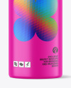 Matte Plastic Cosmetic Bottle Mockup