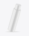 Matte Plastic Cosmetic Bottle Mockup Matte Plastic Cosmetic Bottle Mockup