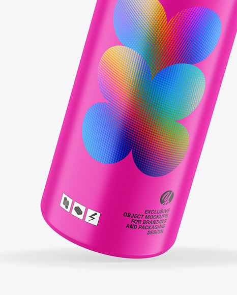 Matte Plastic Cosmetic Bottle Mockup Matte Plastic Cosmetic Bottle Mockup