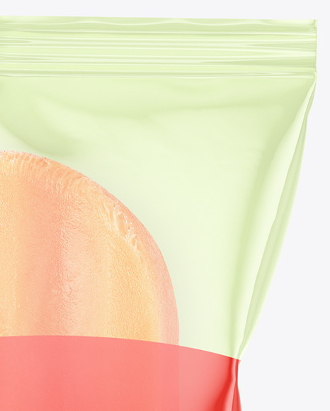 Orange Fruit Popsicle Ice Cream Mockup