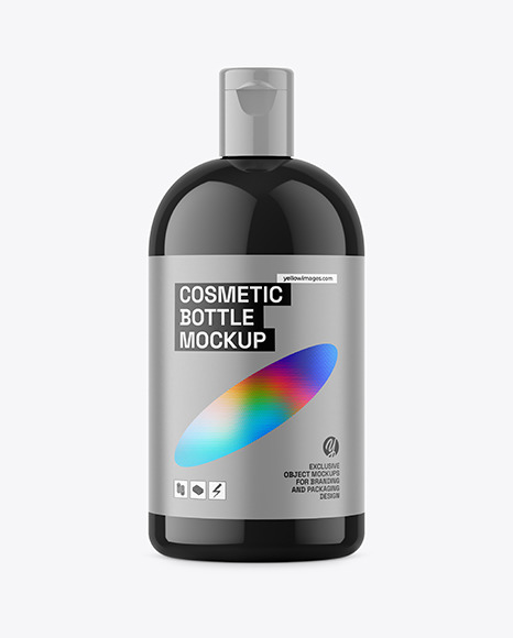 Glossy Plastic Cosmetic Bottle Mockup - Plastic+packaging+for+cosmetics