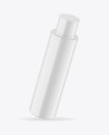 Glossy Plastic Cosmetic Bottle Mockup Glossy Plastic Cosmetic Bottle Mockup