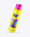 Glossy Plastic Cosmetic Bottle Mockup Glossy Plastic Cosmetic Bottle Mockup