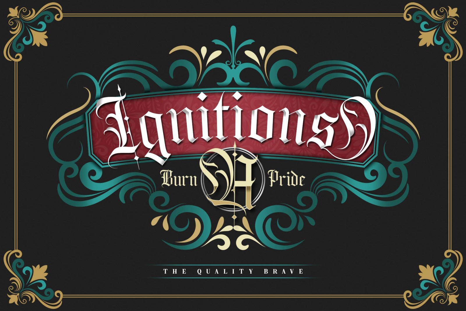 The Quality Brave Typeface The Quality Brave Typeface