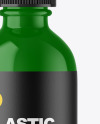 Glossy Plastic Dropper Bottle Mockup Glossy Plastic Dropper Bottle Mockup