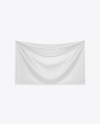 Textile Fabric Banner Mockup