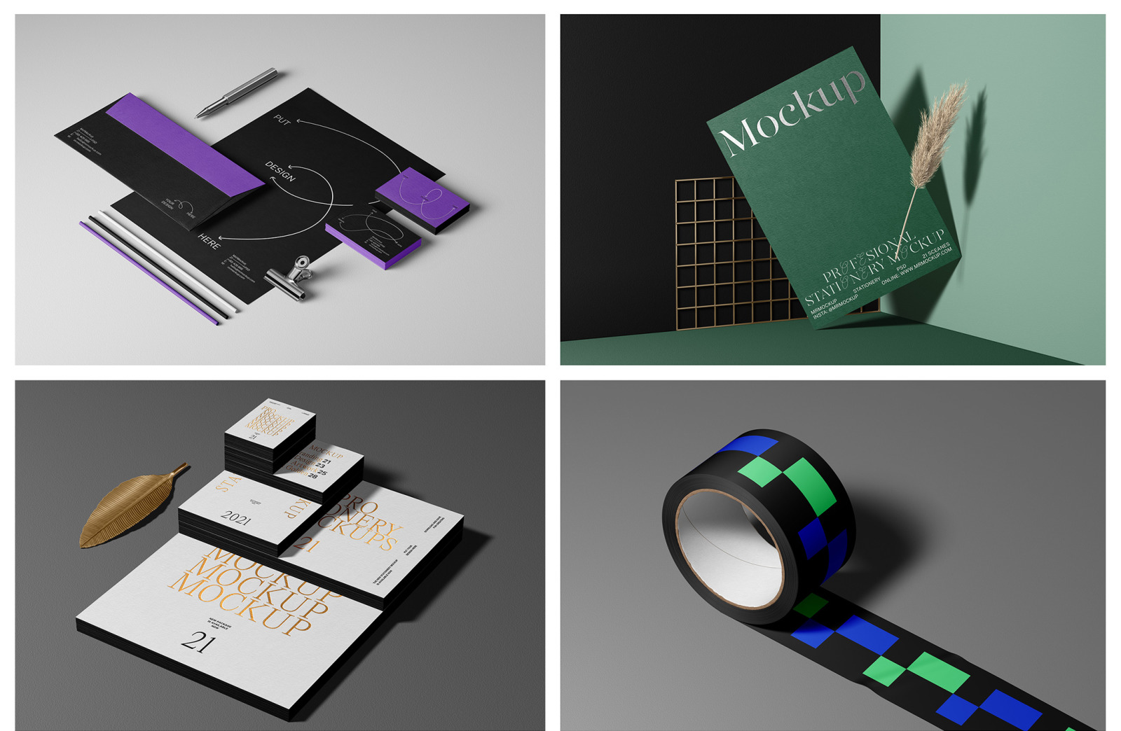 Stationery Mockups Stationery Mockups