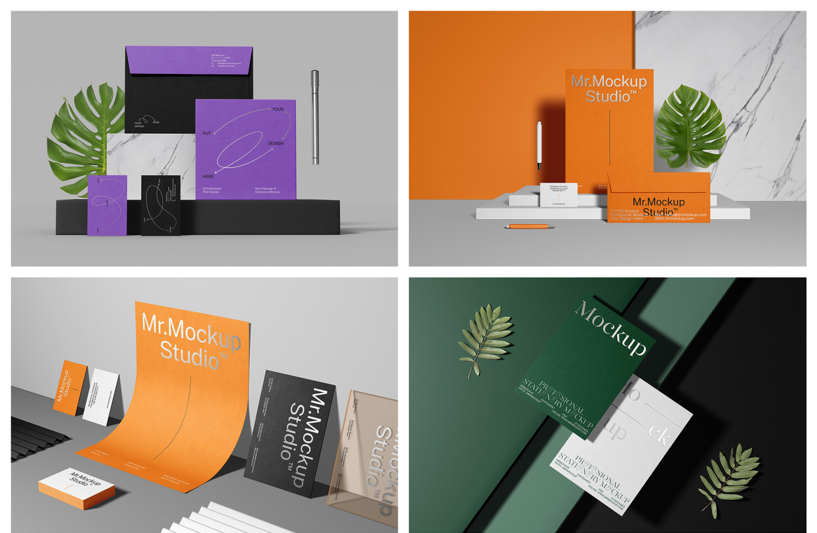 Stationery Mockups Stationery Mockups