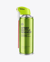 Metallic Spray Can Mockup