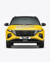 Compact Crossover SUV Mockup - Front View