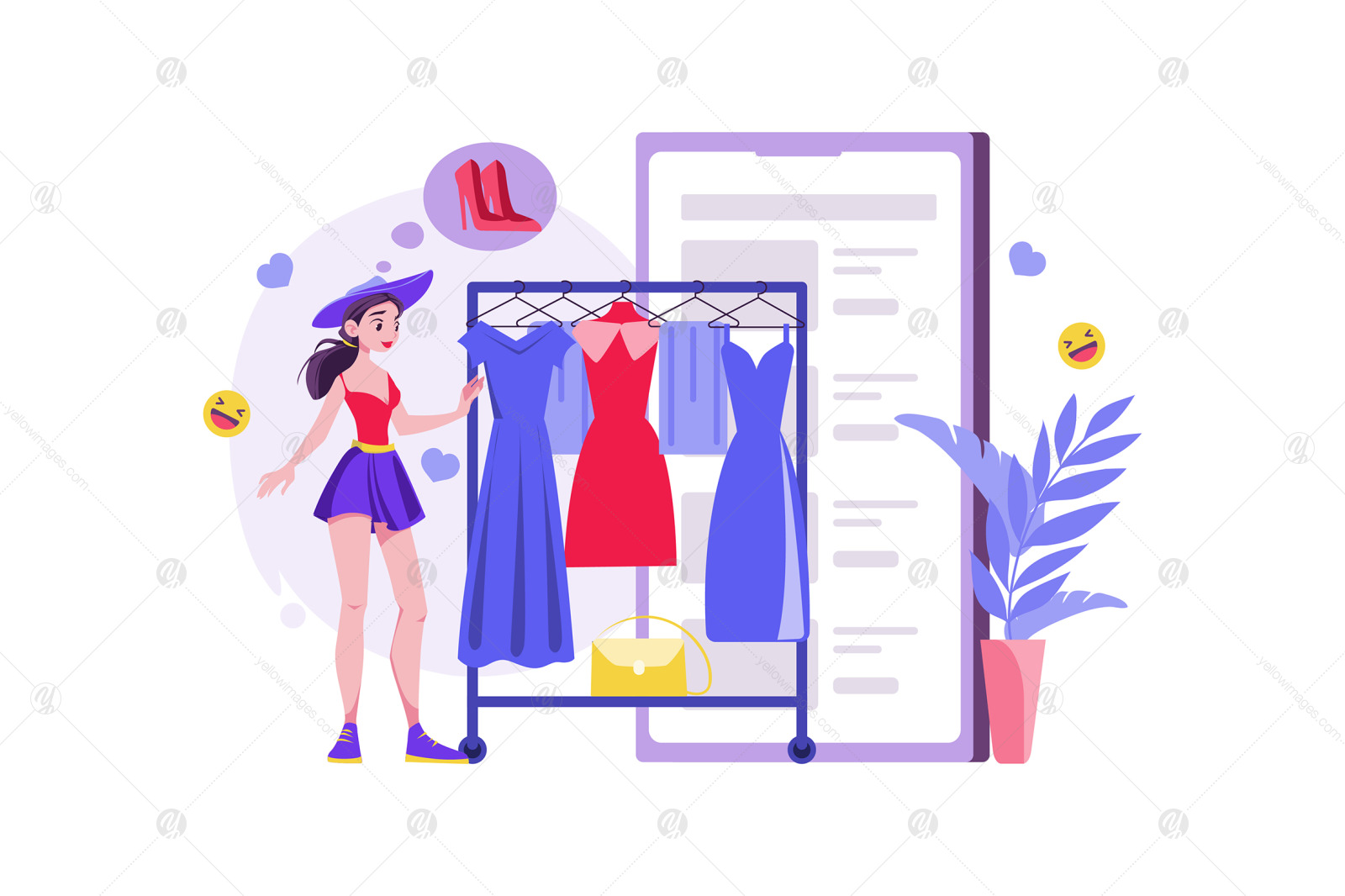 M395_Online Shop Illustration Pack M395_Online Shop Illustration Pack