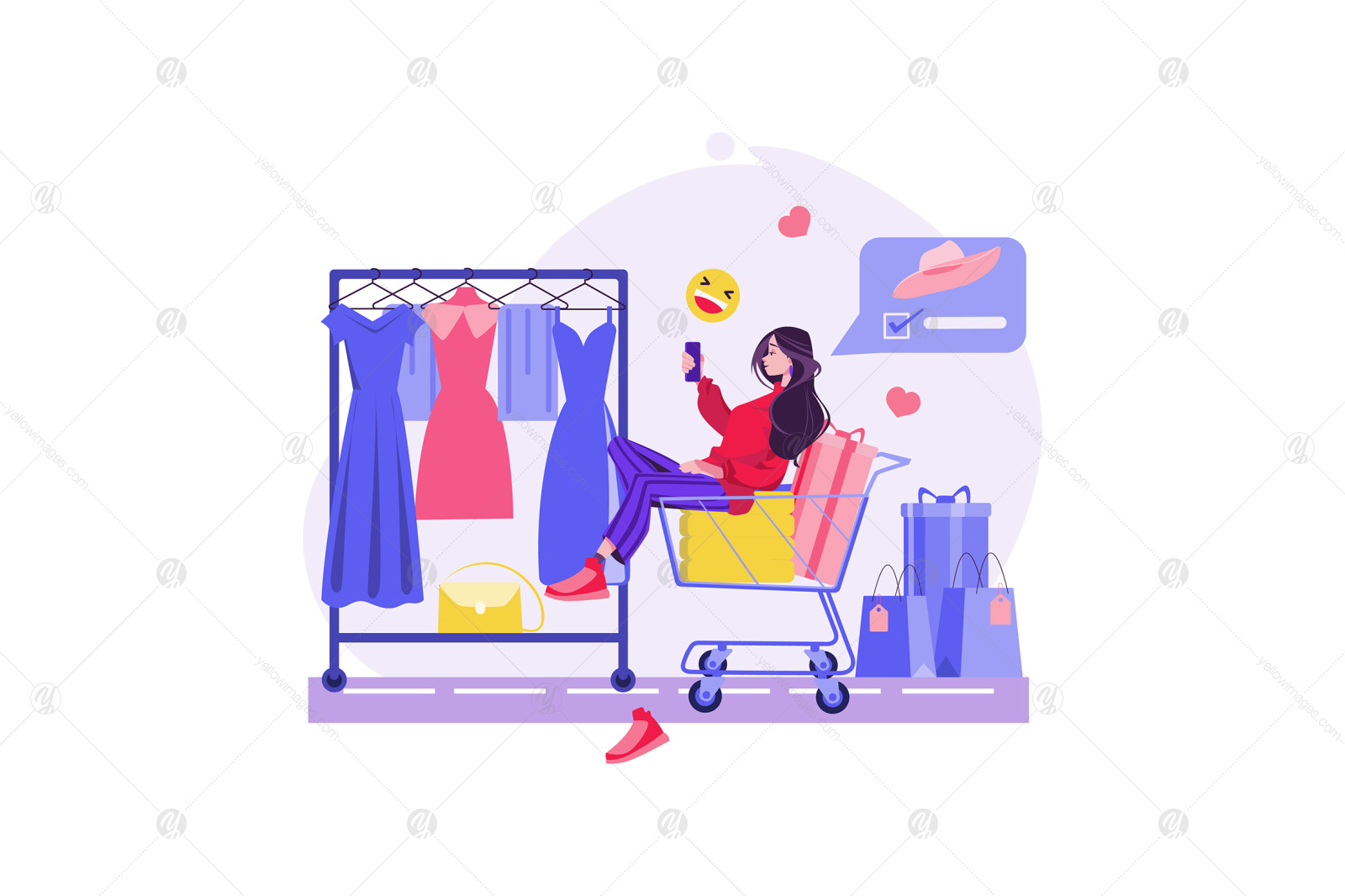 M395_Online Shop Illustration Pack M395_Online Shop Illustration Pack
