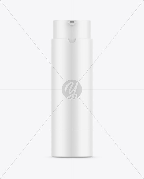 Matte Foam Bottle Mockup