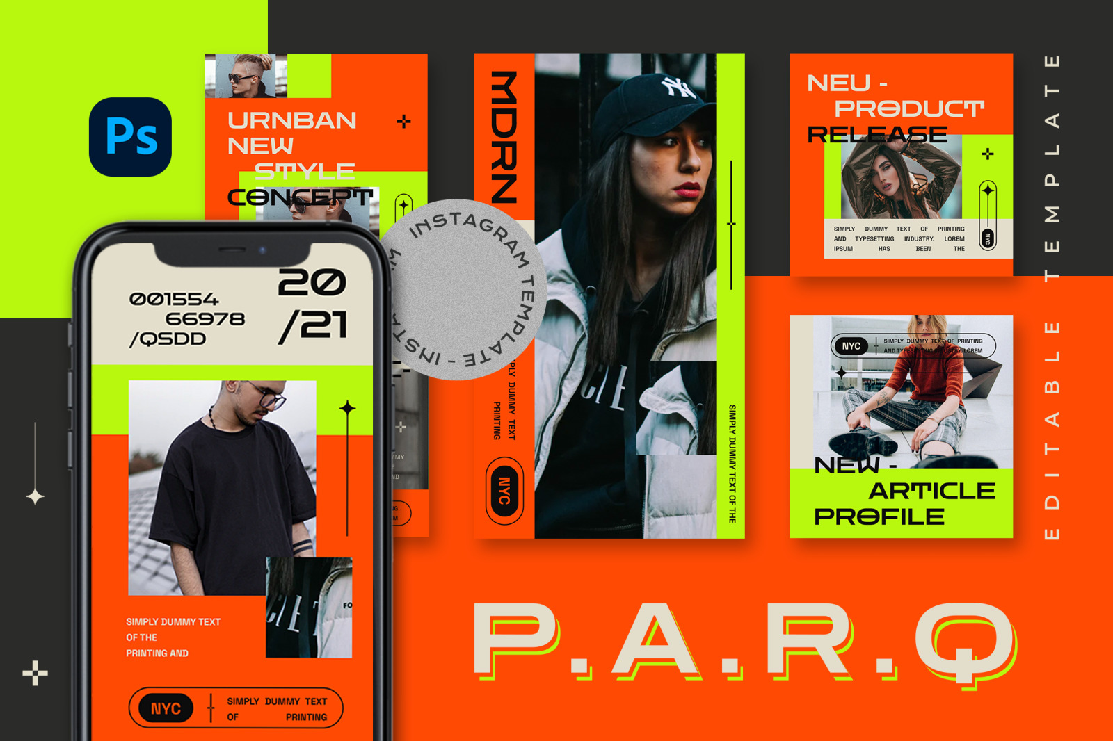 Parq Instagram Template Parq Instagram Template