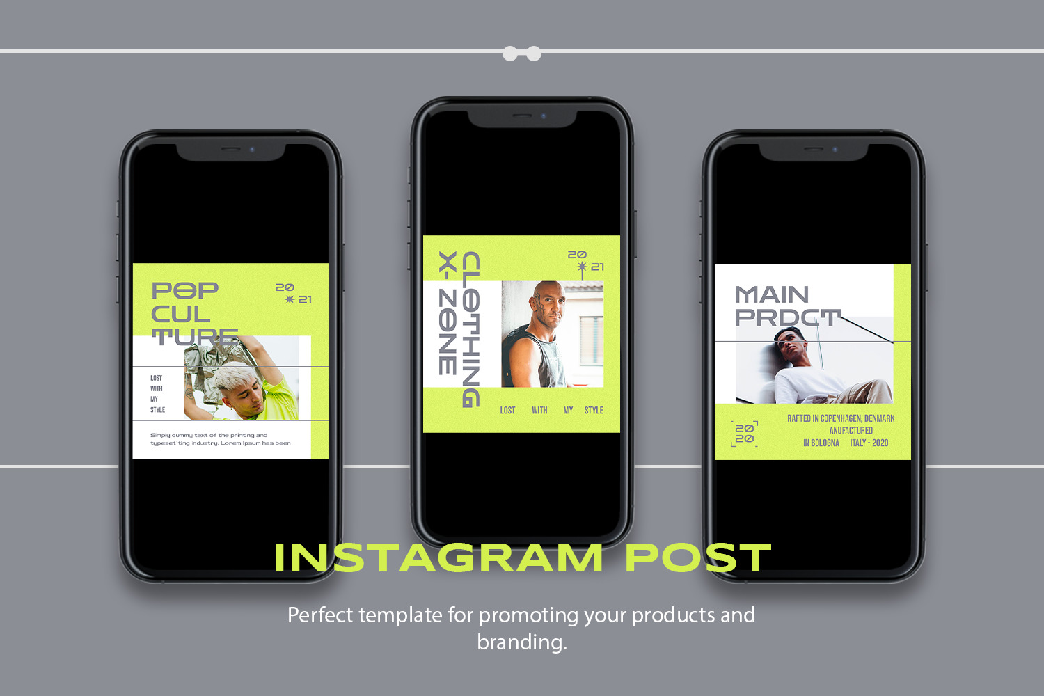 Numerals Instagram Template Numerals Instagram Template