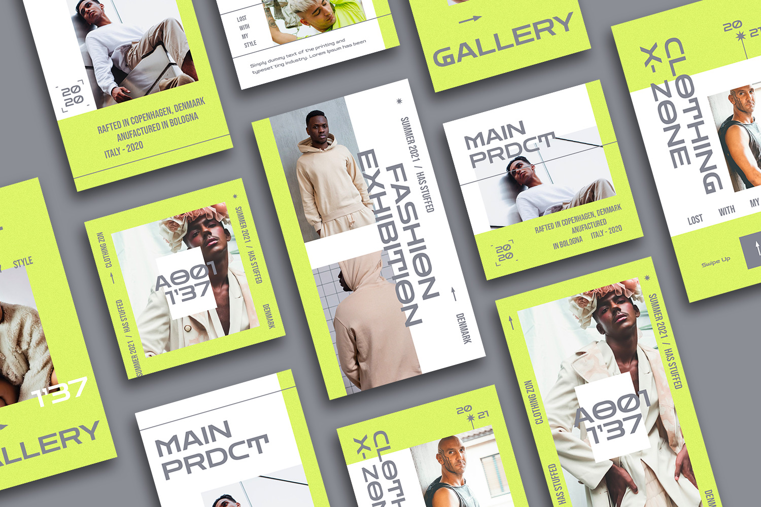 Numerals Instagram Template Numerals Instagram Template