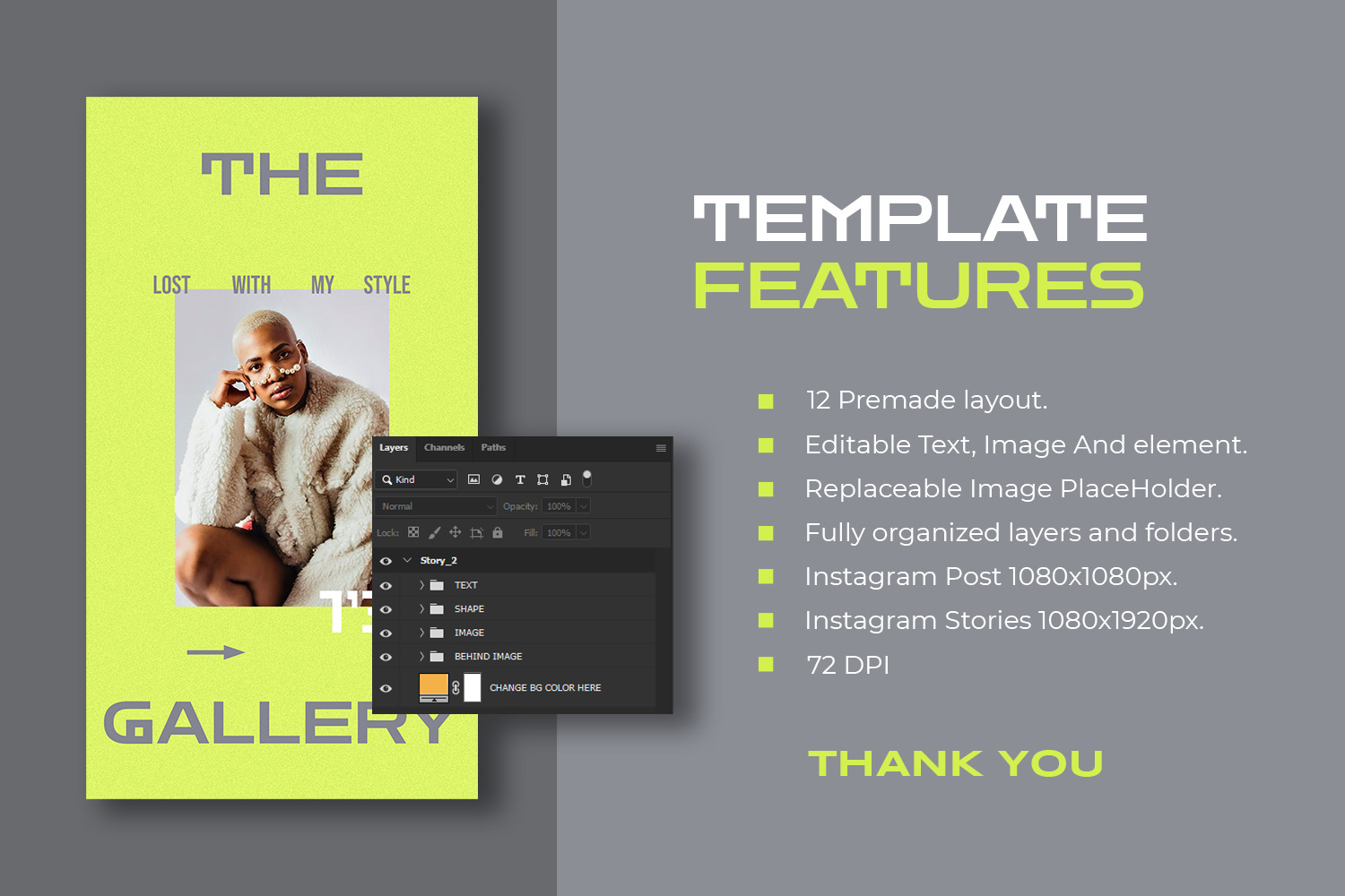 Numerals Instagram Template Numerals Instagram Template