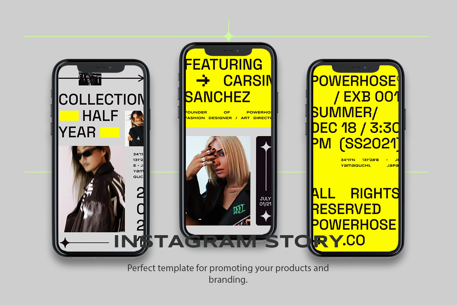 Powerhose Instagram Template Powerhose Instagram Template
