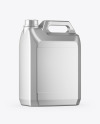 Metallic Jerrycan Mockup