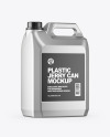 Metallic Jerrycan Mockup