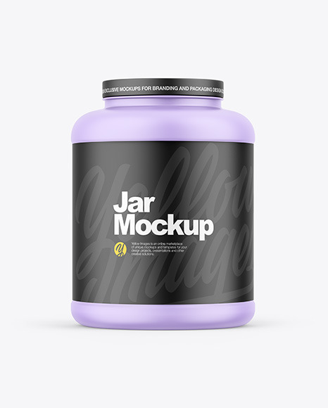 Matte Jar Mockup - Body cream jar