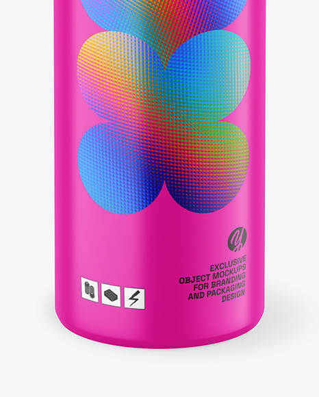 Matte Plastic Cosmetic Bottle Mockup Matte Plastic Cosmetic Bottle Mockup