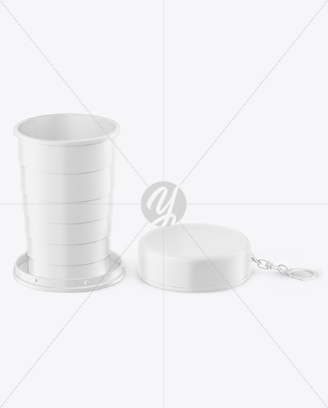 Matte Folding Cup Mockup