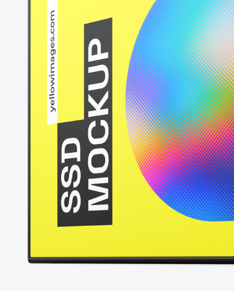 SSD Disk Mockup