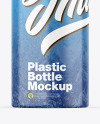 Glossy Plastic Bottle with Pump Mockup