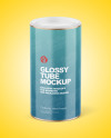 Glossy Tube Mockup