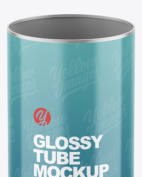 Glossy Tube Mockup