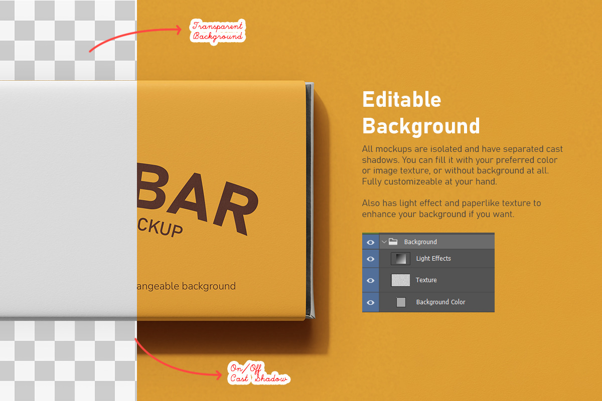 Chocolate Bars Food Packaging PSD Mockup Bundle Chocolate Bars Food Packaging PSD Mockup Bundle