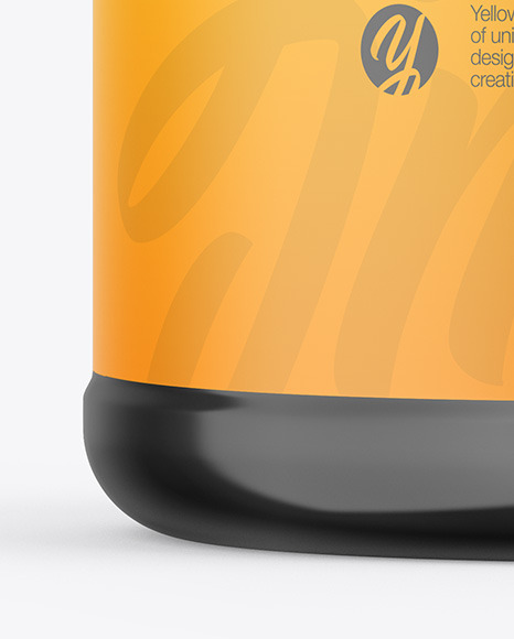 Glossy Jar Mockup