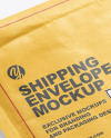 Shipping Envelope Mockup