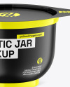 Glossy Plastic Jar Mockup Glossy Plastic Jar Mockup