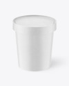 Kraft Ice Cream Cup Mockup