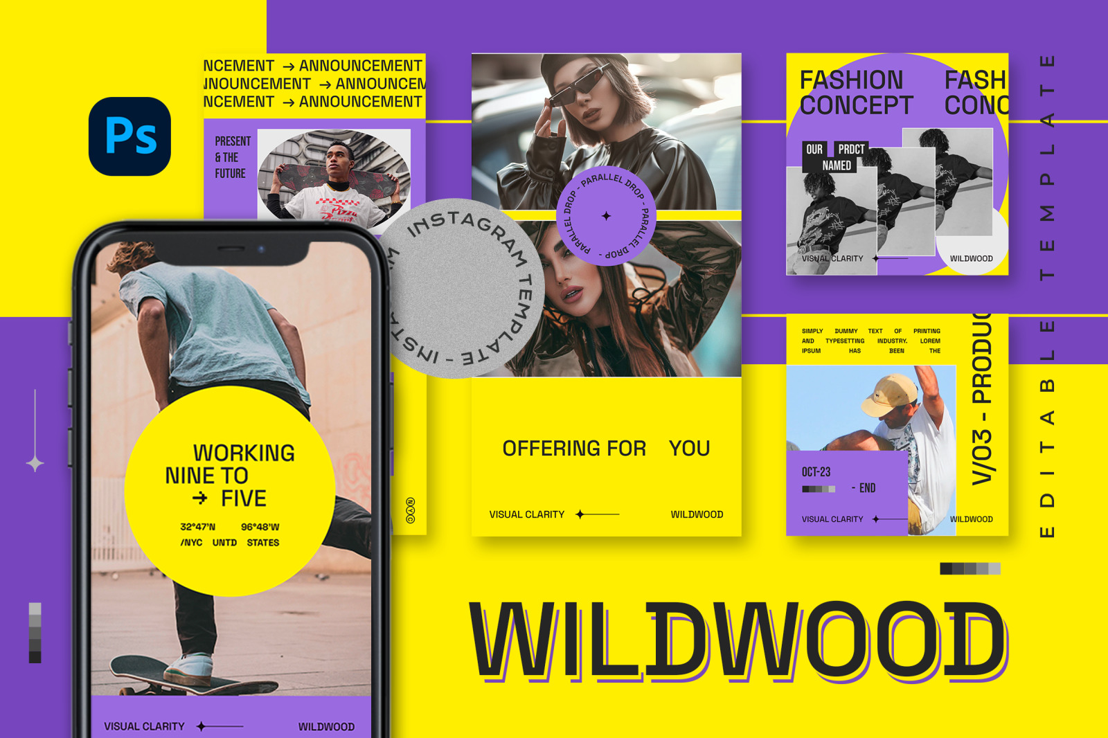 Wildwood Instagram Template Wildwood Instagram Template