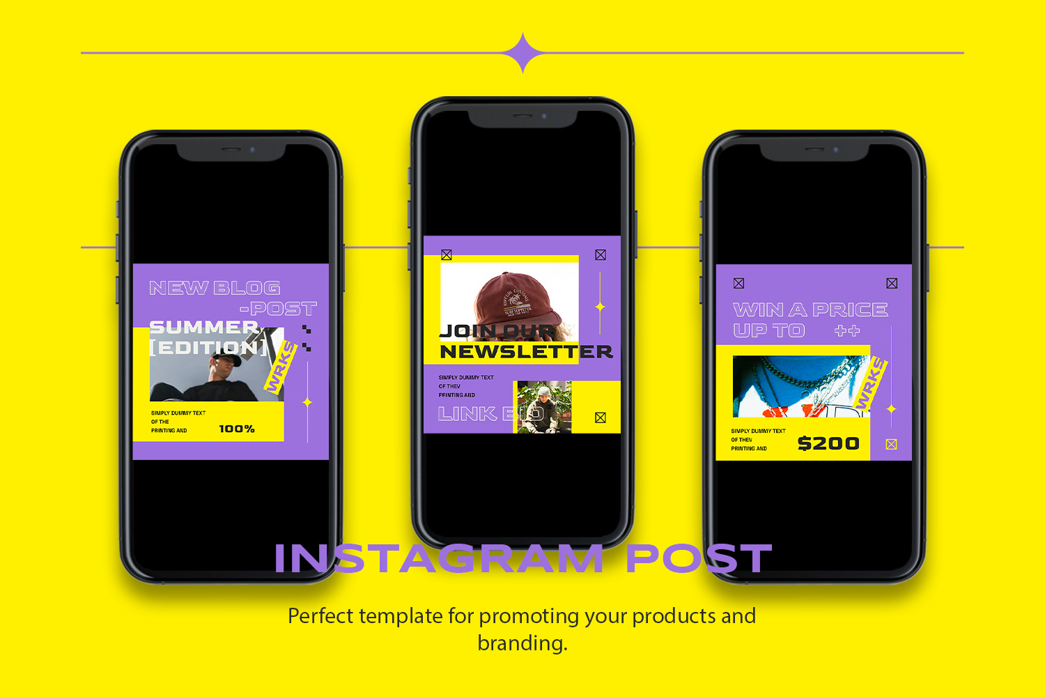 Works Instagram Template Works Instagram Template