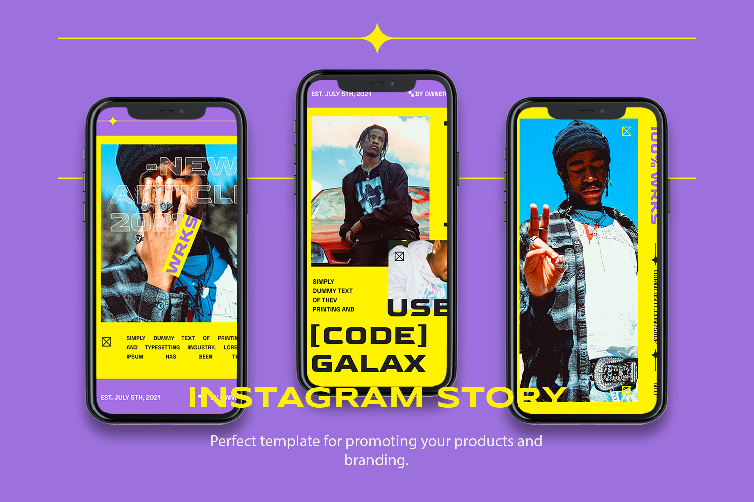 Works Instagram Template