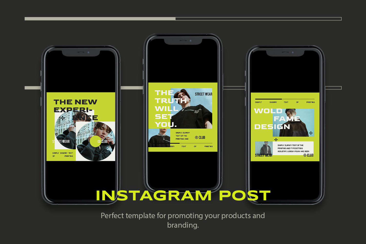 Woldfame Instagram Template