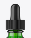 Green Glass Dropper Bottle Mockup Green Glass Dropper Bottle Mockup