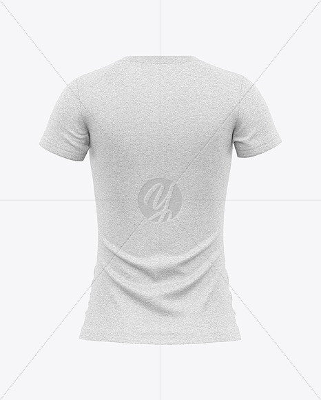 Women’s Heather T-Shirt Mockup