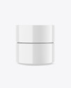 Glossy Cosmetic Jar Mockup