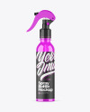 Colored Spray Bottle Mockup