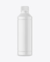 Glossy Plastic Bottle Mockup