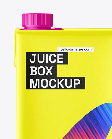 Juice Box Mockup