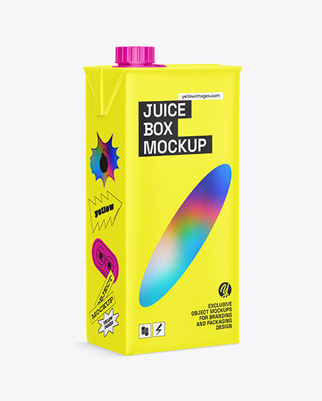 Juice Box Mockup